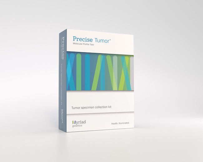 Image showing Myriad's Precise Tumor product box